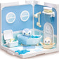 Pokemon Pocket Peace House Bathroom Piplup & Rowlet