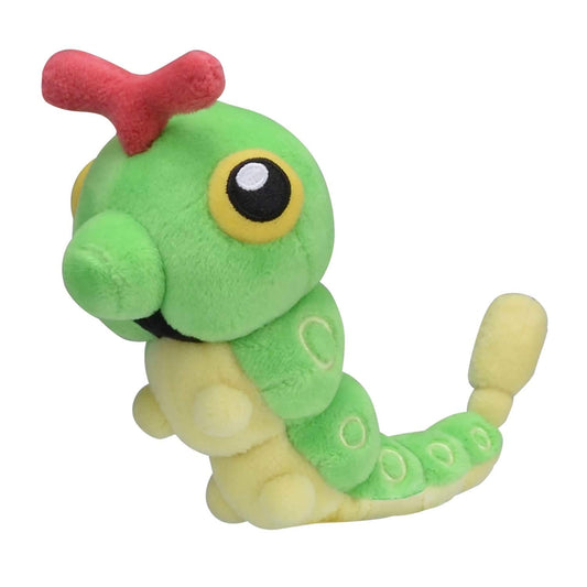 Pokemon Center: Sitting Cuties: Caterpie Plush # 10 -  Generation 1 - 6 In