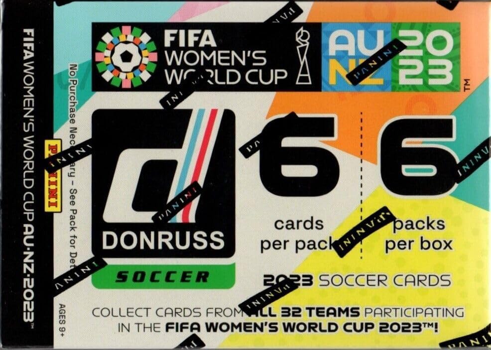 2023 Panini FIFA Women's World Cup Soccer Trading Cards Blaster Box