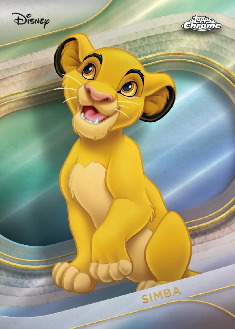 Topps 2025 Chrome Disney - Value Box (4 Cards per Pack, 7 Packs per Box)
