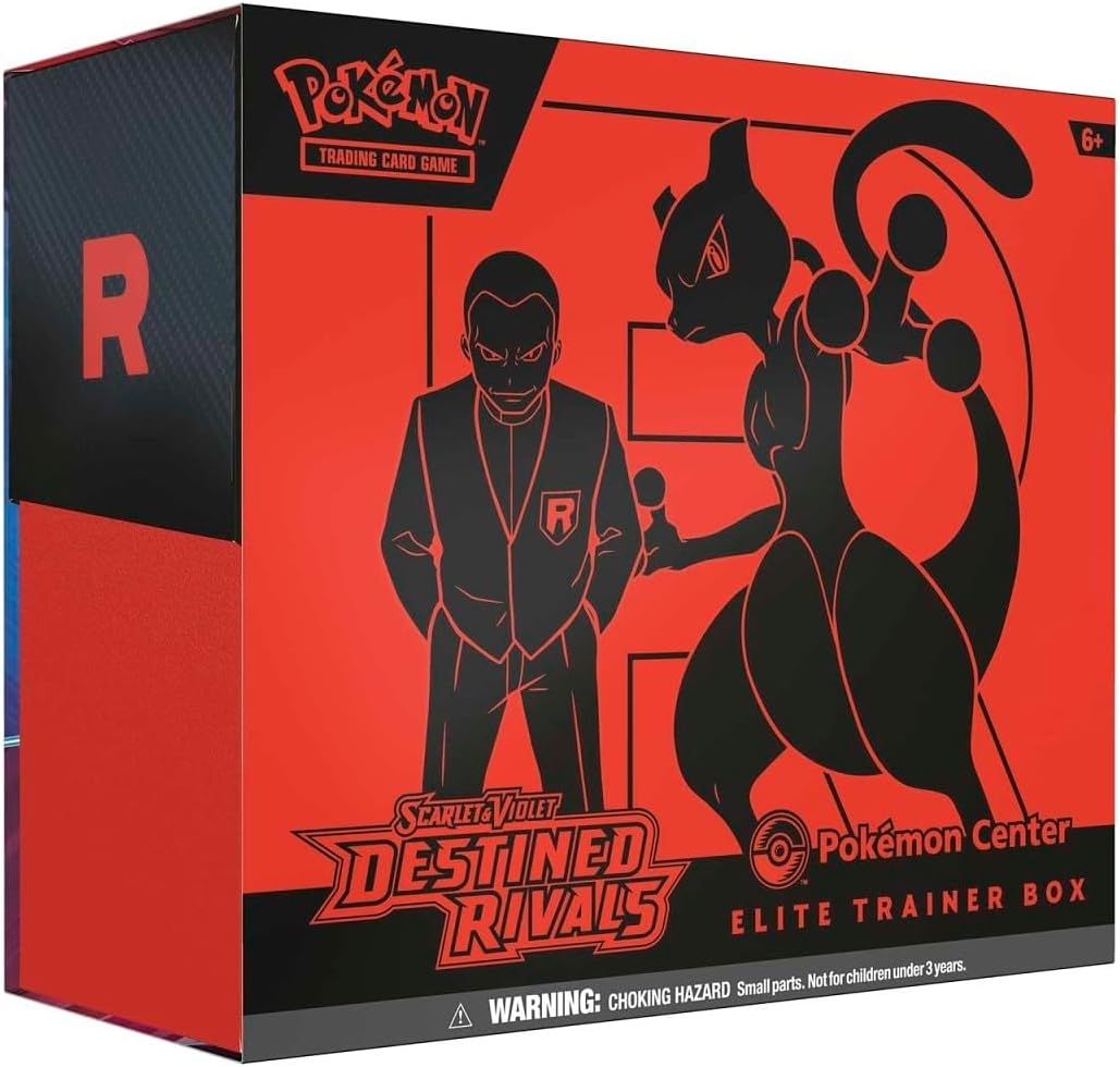 Pokemon TCG: Scarlet & Violet-Destined Rivals Pokemon Center Elite Trainer Box - 11 Packs, Promos
