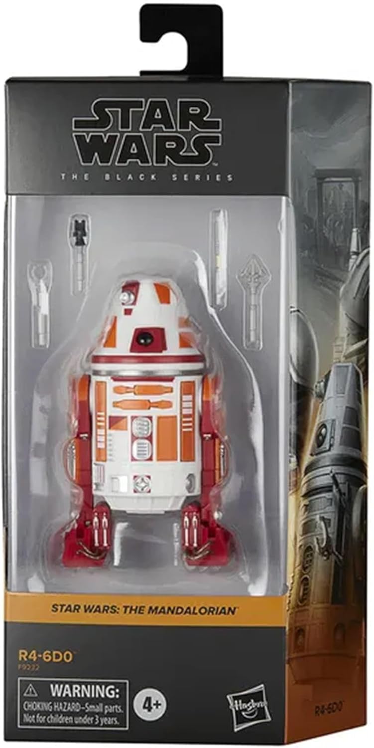 Star Wars The Black Series R4-6D0, Star Wars: The Mandalorian Collectible 15-cm Action Figure