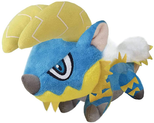 Capcom Monster Hunter: Zinogre Monster Chibi Plush Toy, Multicolor