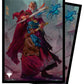 Ultra PRO - Magic: The Gathering Battle for Baldur's Gate, Commander Legend 100ct Card Sleeves (Elminster) - Protect Your Collectible Trading Cards with ChromaFushion Technology