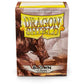 10 Packs Dragon Shield Classic Brown Standard Size 100 ct Card Sleeves Display Case