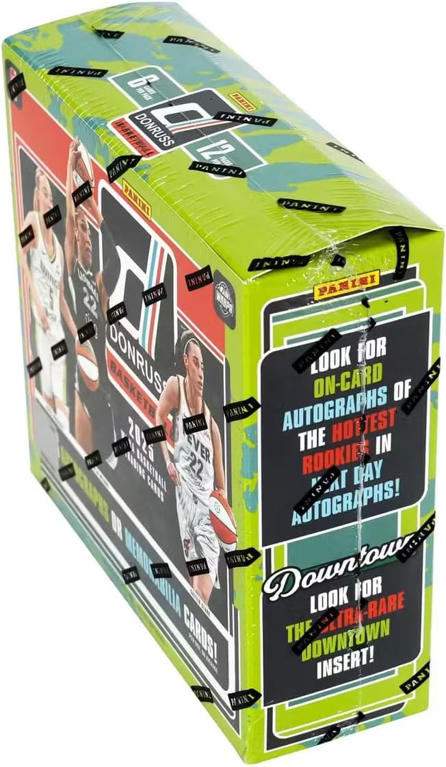 Panini 2025 Donruss WNBA Basketball Mega Trading Card Box (1 Autographs or Memorabilia Cards Per Box)