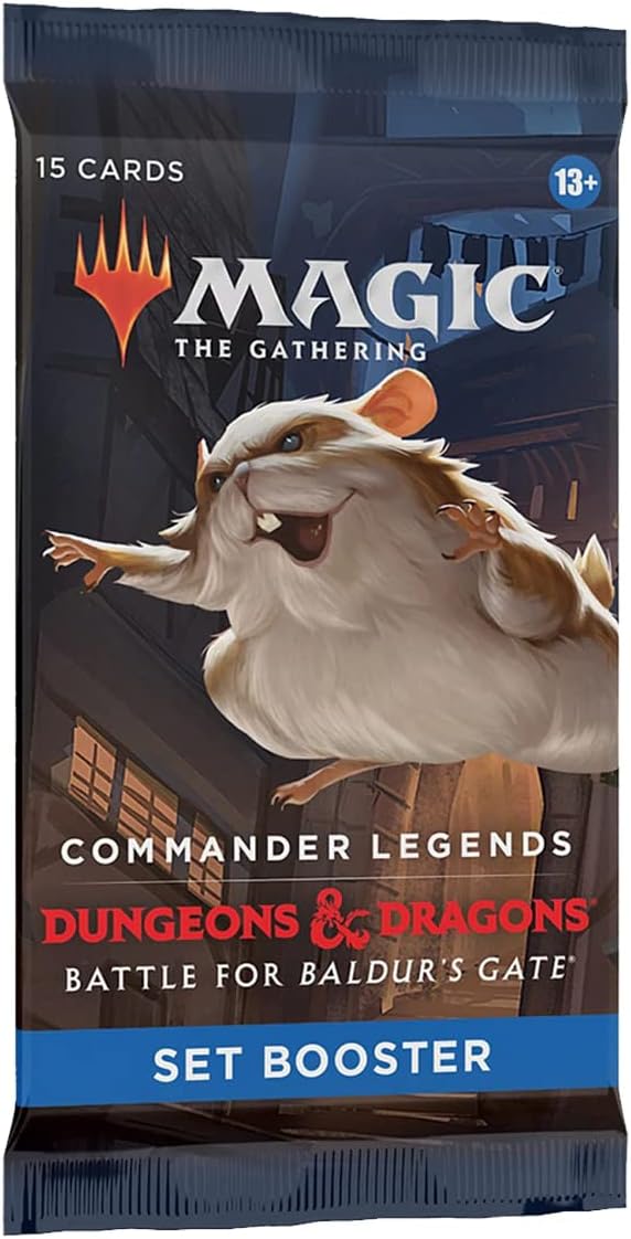 Magic The Gathering D&D Battle for Baldur's Gate Commander Legends Set Booster
