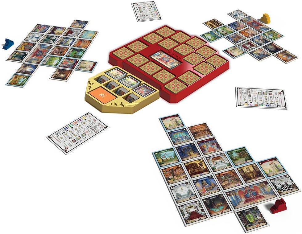Stonemaier Games: Between Two Castles Essential Edition | Build a Wacky Castle with Your Neighbors in This Light Strategy Board Game for Adults and Family | 1-8 Players, 60 Mins, Ages 14+