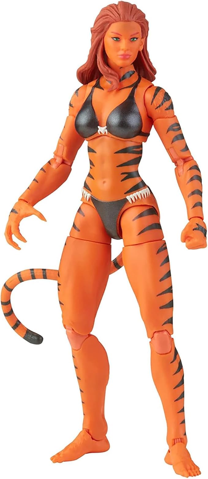 Marvel Legends Series Avengers 15-cm-Scale Marvel’s Tigra Figure, for Children Aged 4 and Up