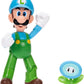 SUPER MARIO World of Nintendo 4" Ice Luigi Figure