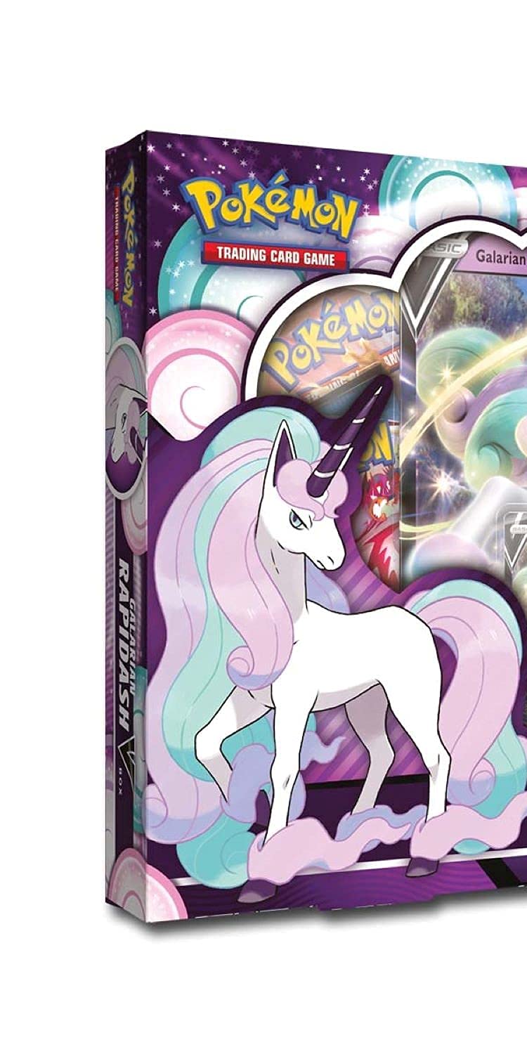 Pokemon TCG: Galarian Rapidash V Box Collectors Emporium NY Pokemon TCG: Galarian Rapidash V Box Collectors Emporium NY