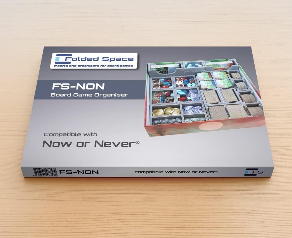 Folded Space Board Game Box Inserts: Now or Never