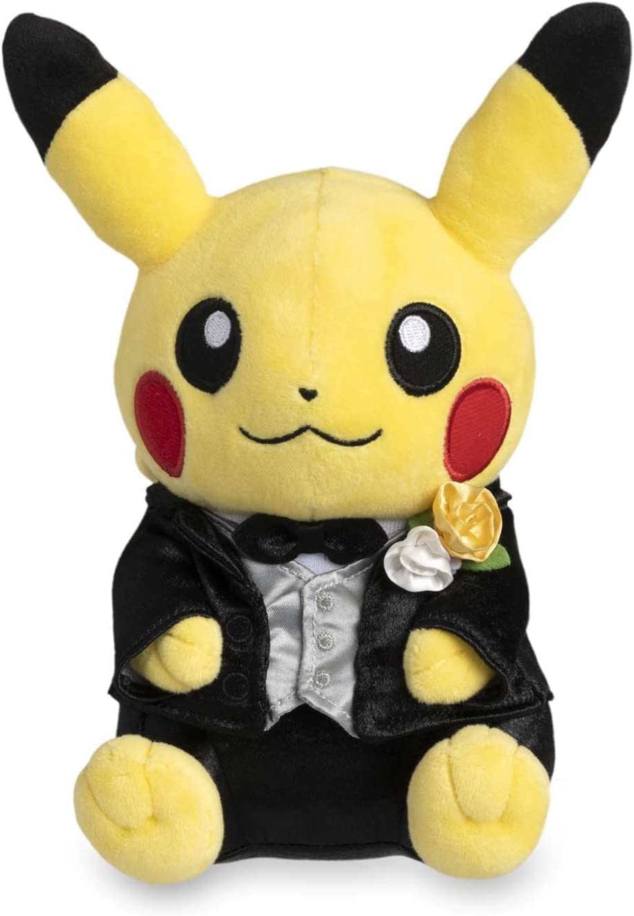 Pokemon 8 Inch Poke Plush - Pikachu Wedding - Tuxedo Pikachu (Male)