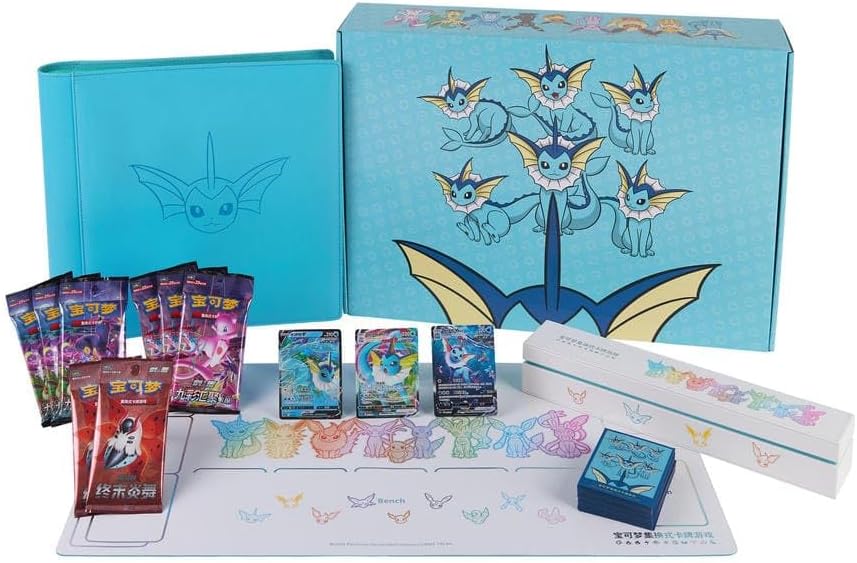 Pokemon Card Game Eevee GX Collection Box (Chinese) - Vaporeon