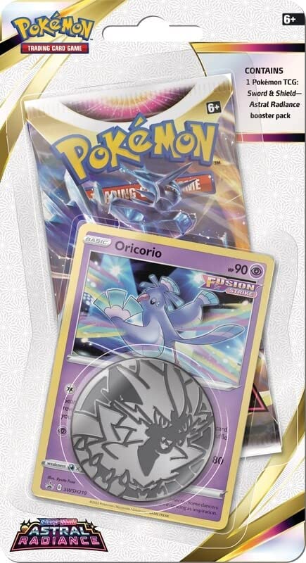 Pokemon TCG: SWSH10 Astral Radiance 3 Pack Blister - Eevee