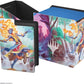 Gamegenic Magic: The Gathering Lorwyn Eclipsed SOFT DYNACRATE 100+ XL - Ashling, Rekindled/Ashling, Rimebound Design, Flexible Sizemorph Divider for 80–100+ Double-Sleeved Cards, Self-Lock Mechanism