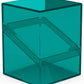 Ultimate Guard Boulder 100+ Clear, Deck Case for 100 Double-Sleeved TCG Cards, Malachite, Secure & Durable Storage for Trading Card Games, Transparent