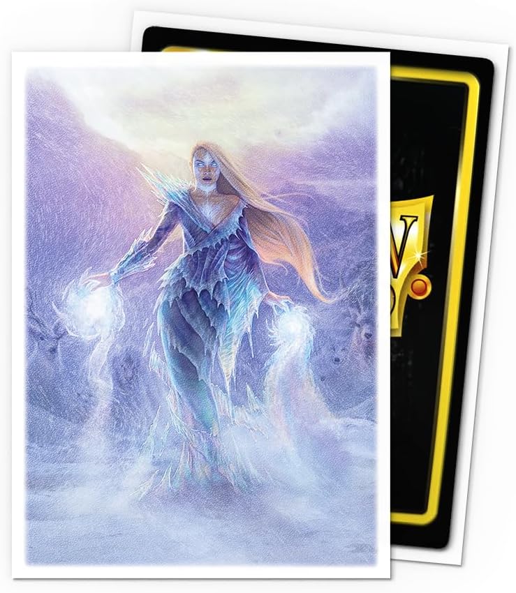 Dragon Shield | Flesh & Blood Art Sleeves | 100 CT - Smooth & Tough Premium TCG Sleeves | Compatible with Pokemon, One Piece & Magic the Gathering | Lyslander, Elemental Wizard