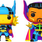 Funko Pop! Marvel: Blacklight - Captain America - 4PK - Marvel Comics - Collectible Vinyl Figure - Gift Idea - Official Products - Toys for Kids and Adults