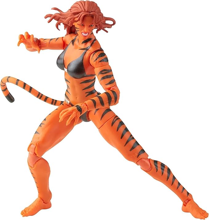 Marvel Legends Series Avengers 15-cm-Scale Marvel’s Tigra Figure, for Children Aged 4 and Up