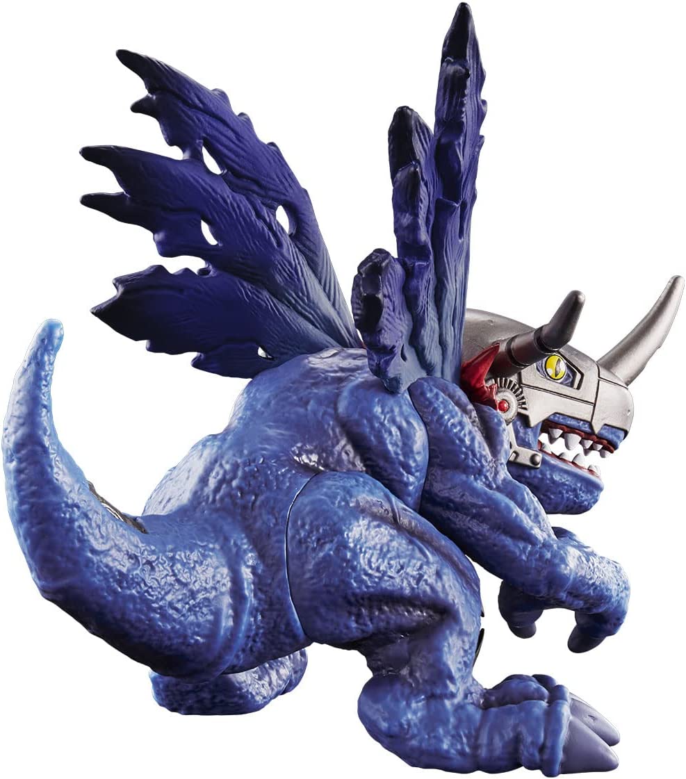 Bandai 7 Inch Figure - DYNAMOTION METALGREYMON (Blue) [Second Run] (Premium BANDAI Exclusive)