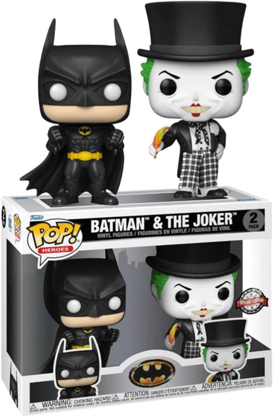 Funko Pop! Batman & Joker 2-Pack 1989 - Funko Pop Limited Edition