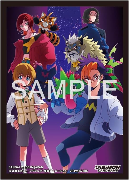 Digimon Card Game Official Sleeves 03 – Beatbreak (60-Pack) Standard Size Card Sleeves – Bandai