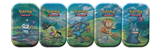 Pokemon Cards: Sinnoh Stars Mini Tins 5pk Bundle