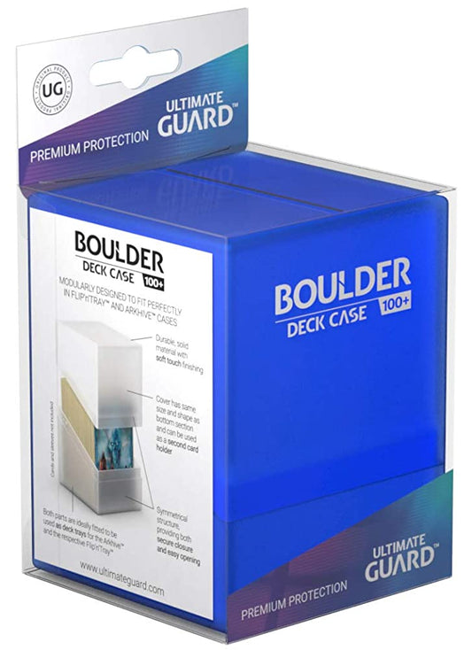 Ultimate Guard Boulder 100+ Deck Case Sapphire