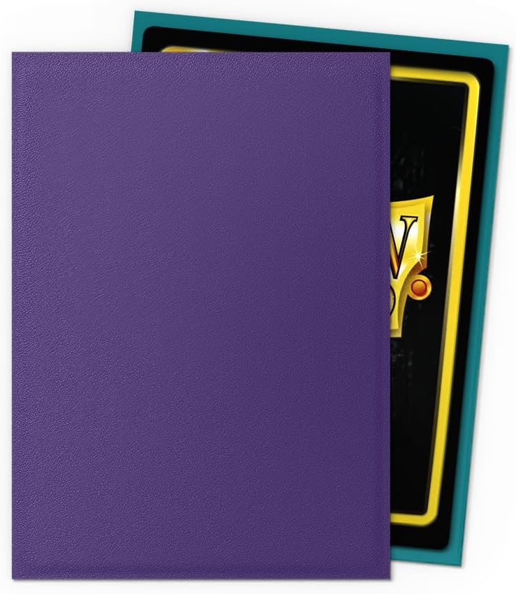 Dragon Shield | Matte Dual Standard Size Card Sleeves | 100ct - Smooth & Tough Premium TCG Sleeves - Compatible with Must TCG Cards | Soul & Petrol