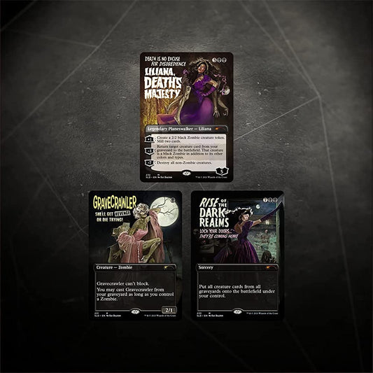 Magic TCG Magic: The Gathering Secret Lair Premium Foil: MTG Thrilling Tales of The Undead