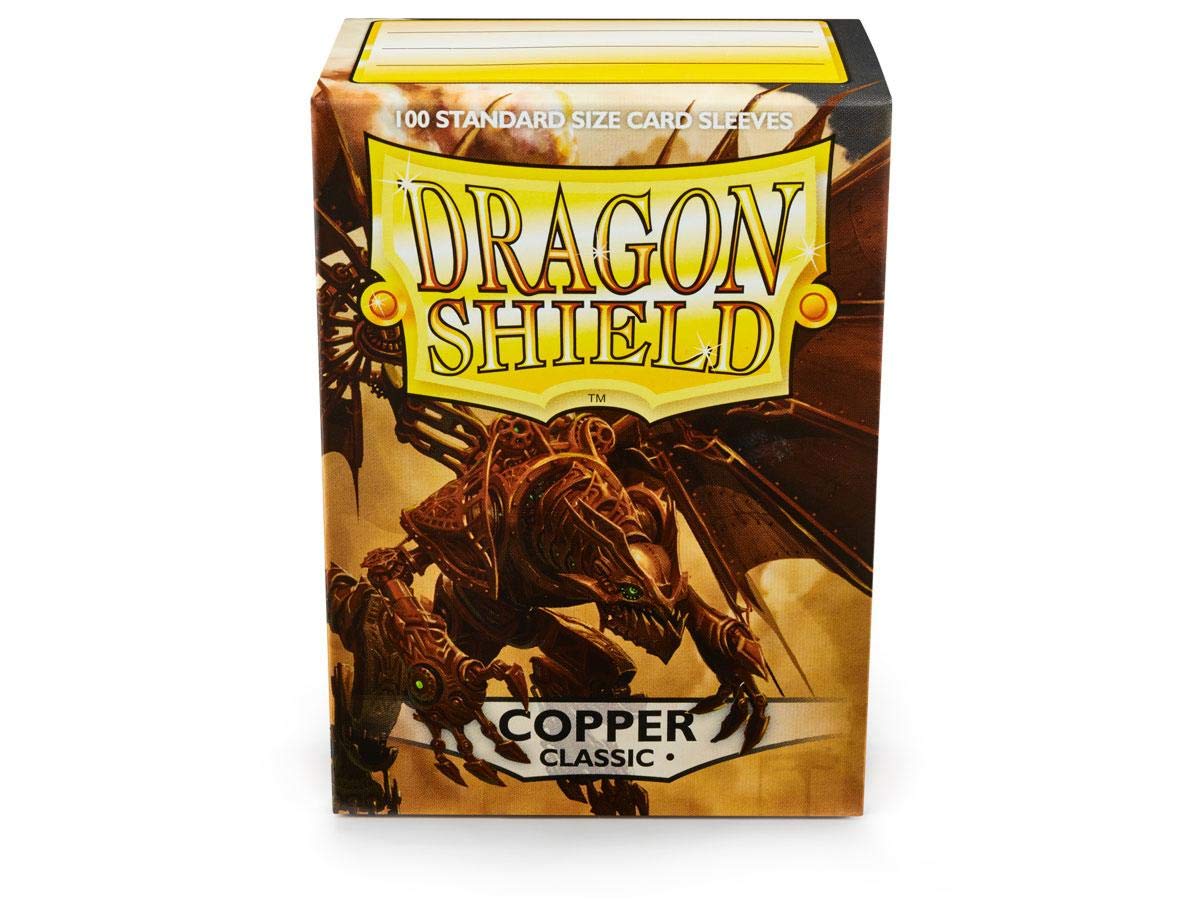 Dragon Shield Classic Copper Standard Size 100 ct Card Sleeves Individual Pack