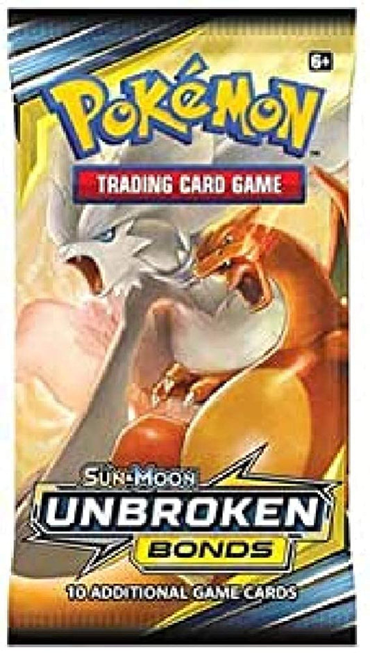 Pokemon 80547 Pokemon-Sun & Moon 10: Unbroken Bonds-Booster Packet
