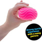 Schylling NeeDoh Fuzz Ball Wonder Waves - Squeeze Toy with a Velvet Texture and Soft Cloud Squish - 2.25" Ball - Color May Vary (Pack of 1)