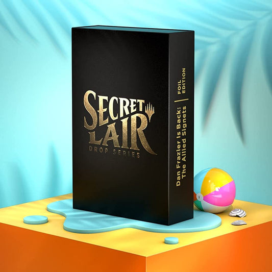 Magic TCG Magic: The Gathering Secret Lair Etched Foil: MTG All Natural Totally Refreshing Dan Frazier is Back Allied Signets