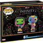 Funko Pop! Exclusive Black Light Two Pack Marvel Guardians of The Galaxy Vol. 2 Gamora & Nebula #2