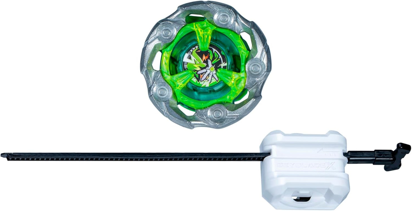 Beyblade X Wand Wizard 1-60R UX Starter Pack Set with Attack Type Top and Launcher; Authentic Takara Tomy Battle Tops Games/Toys for Boys and Girls 8+
