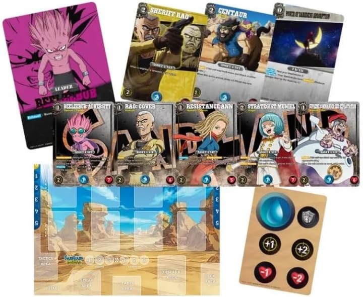 SAND LAND TACTICAL CARD BATTLE Starter Deck (SL01) - One Deck at Random