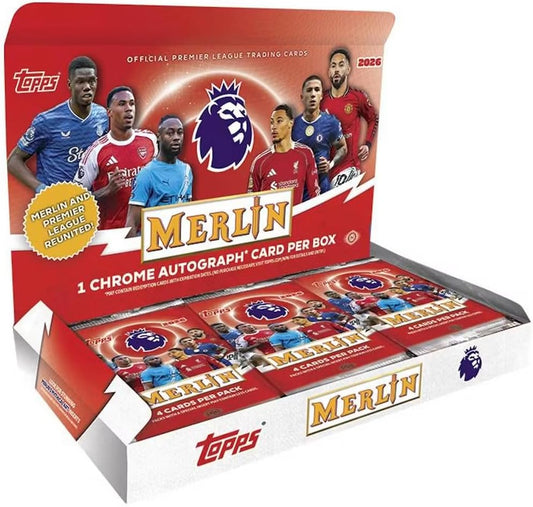 2026 TOPPS Merlin Premier League Hobby Box
