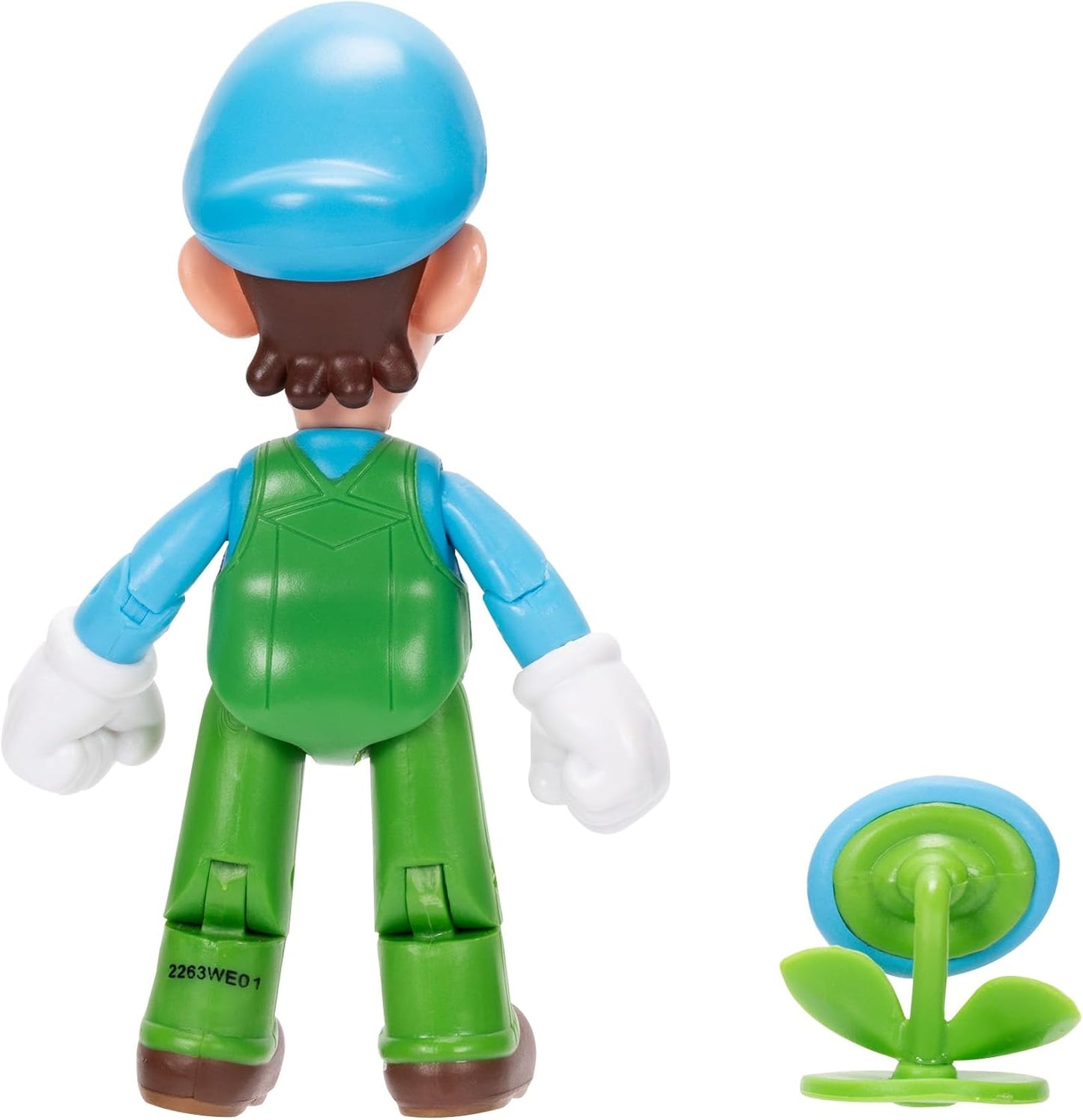 SUPER MARIO World of Nintendo 4" Ice Luigi Figure