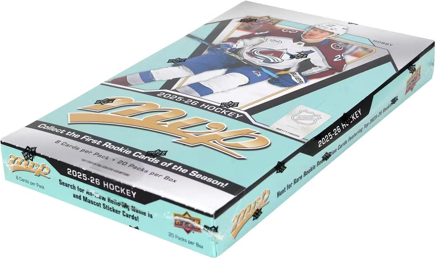 2025/26 Upper Deck MVP Hockey Hobby Box