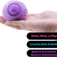 Schylling NeeDoh Fuzz Ball Flower Power - Sensory Toy with a Velvet Texture and Soft Cloud Squish - Pattern You Can See and Feel - Ages 3 and Up - Color May Vary