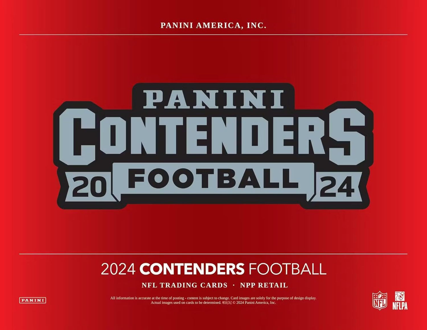2024–25 Panini Contenders NFL Football Blaster Box – Official Trading Cards – Includes Blaster-Exclusive Parallels, Rookie Tickets & Inserts – Sealed Retail Box