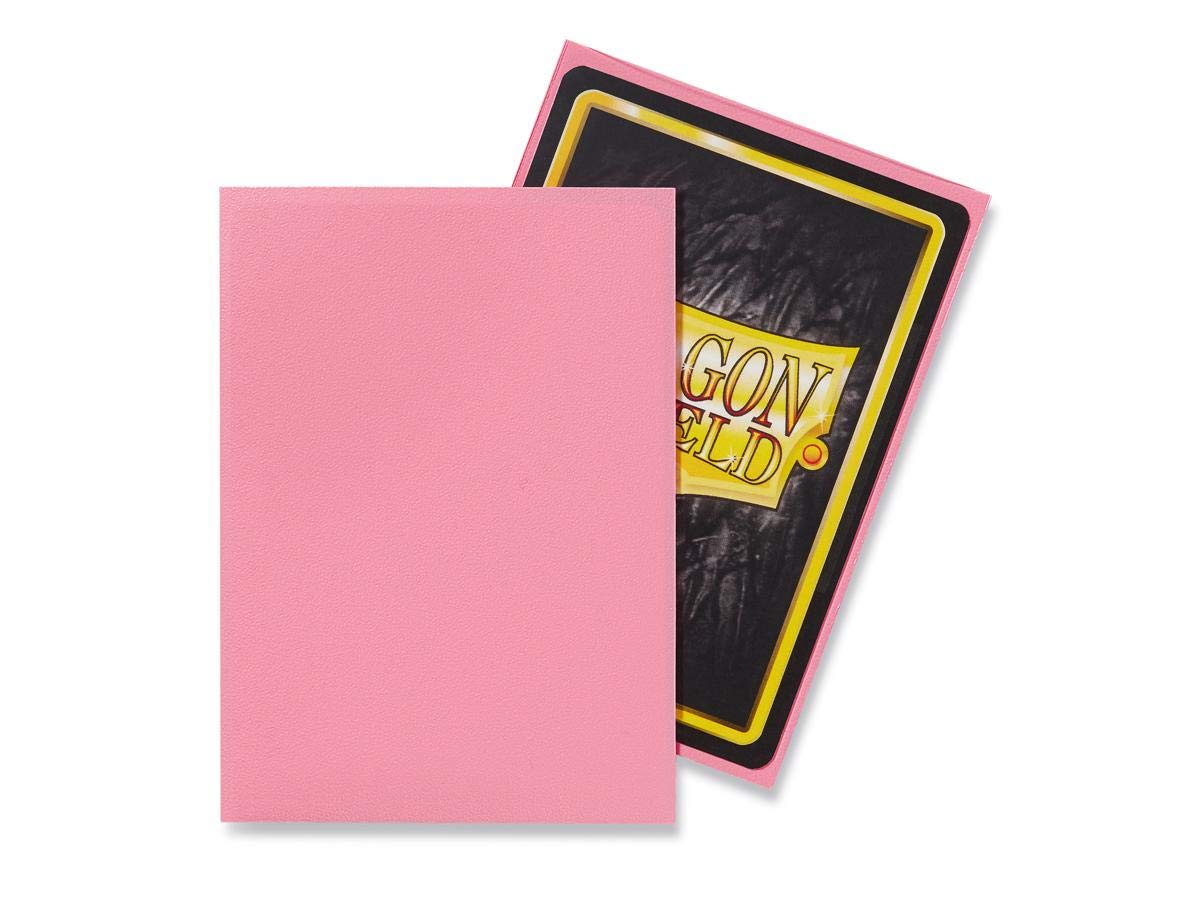 Dragon Shield Matte 60 ct Pink Standard Size Card Sleeves Individual Pack