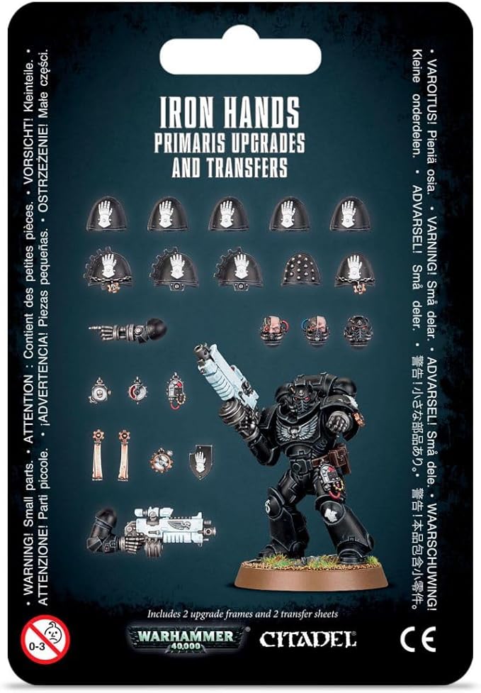Games Workshop - Warhammer 40K - Iron hands - Primaris Upgrades and Transfers
