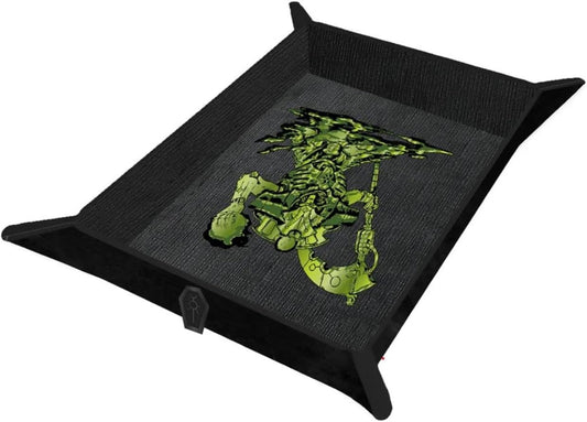 Ultra PRO: Premium Folding Dice Tray for Necrons (Warhammer 40,000) by