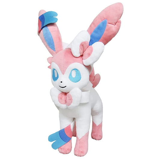 Sanei Boeki PP224 Pokemon All Star Collection, Nymphia (M) Plush Toy, Height 13.4 inches (34 cm)