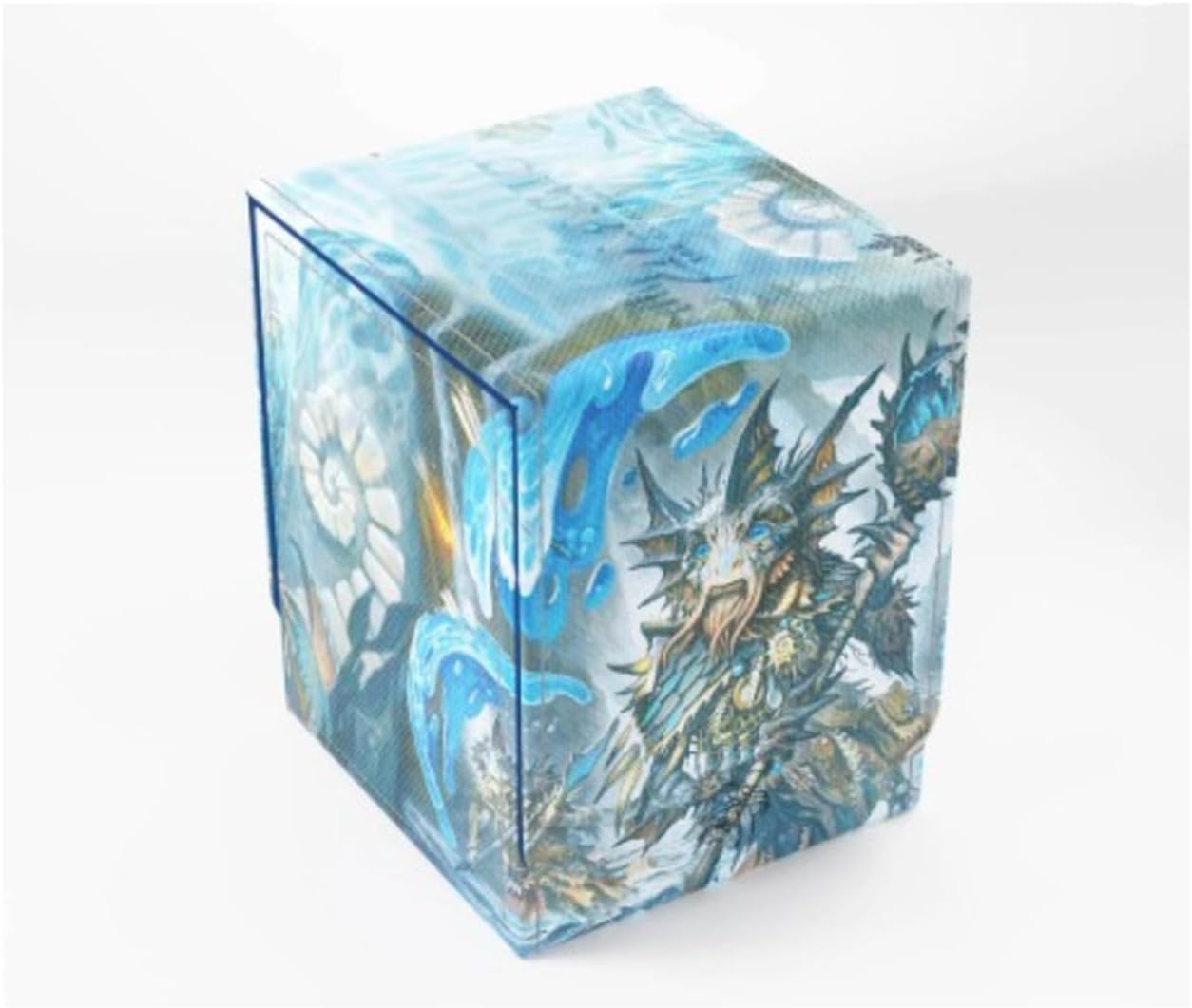 Gamegenic Magic: The Gathering Lorwyn Eclipsed Squire Plus 100+ XL - Sygg, Wanderwine Wisdom/Sygg, Wanderbrine Shield Design, Holds 100+ Double-Sleeved Cards, UV-Protected Commander Display