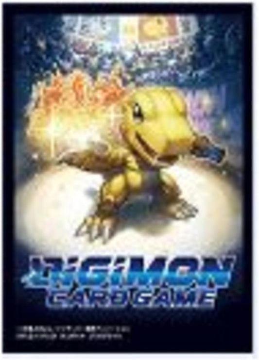 Digimon Card Game Official Sleeves - Digimon 3rd Anniversary Agumon Card Sleeves 2024 (60-Pack)