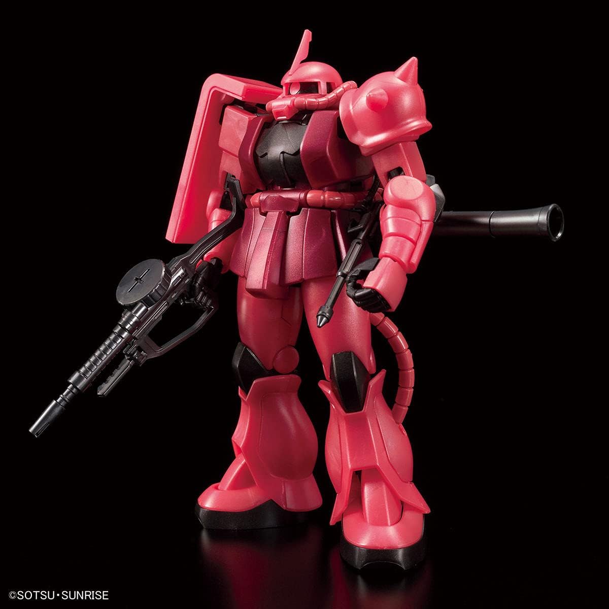 Bandai HG 1/144 Gundam Base Limited Char Exclusive Zaku II [Metallic] Starter Warrior Gundam